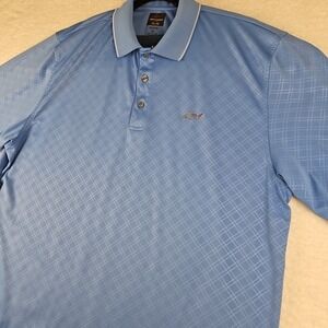 Greg Norman Polo Shirt Mens XXL PlayDry Golf Performance Tasso Elba‎ Athletic